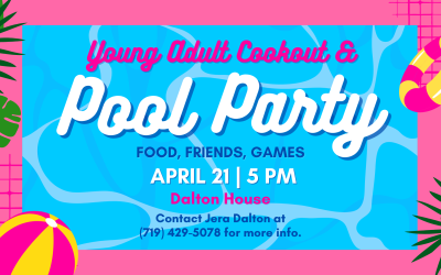 Young Adult Cookout and Pool Party