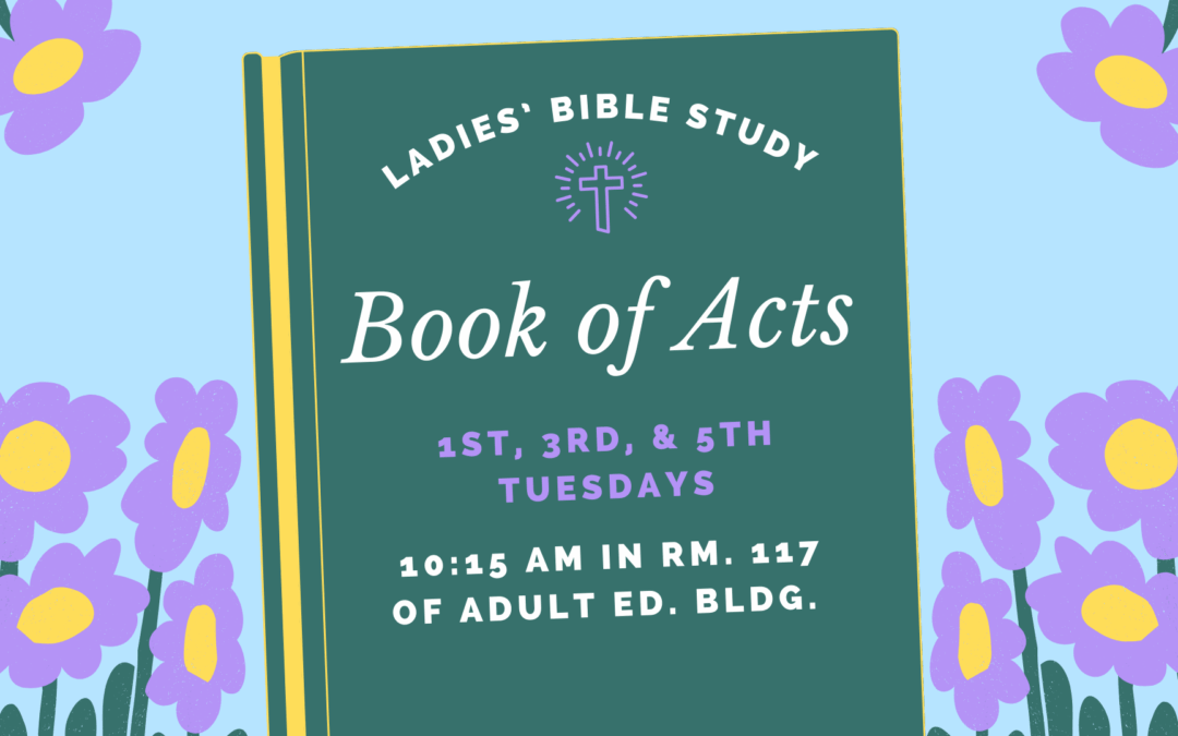 Morning Ladies’ Bible Study