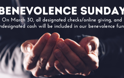 Benevolence Sunday