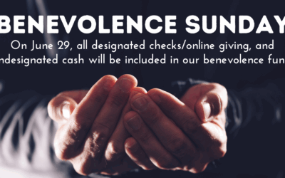 Benevolence Sunday