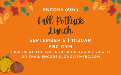 Encore Fall Potluck