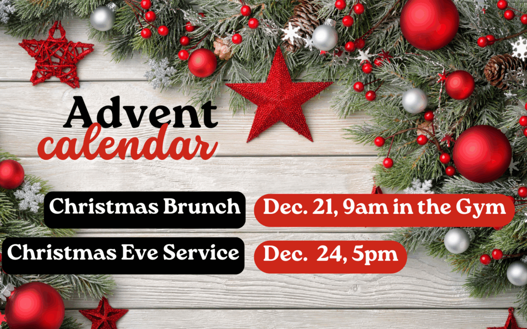 Advent Schedule