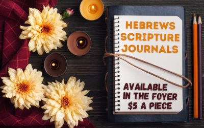 Hebrews Scripture Journals Are Here