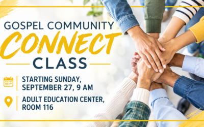 Gospel Community connect class